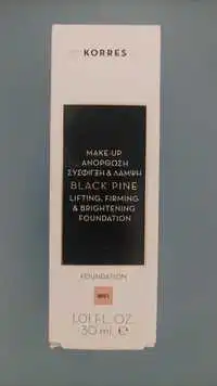 KORRES - Black pine - Foundation