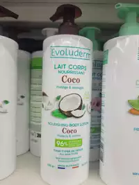EVOLUDERM - Lait corps nourrissant coco