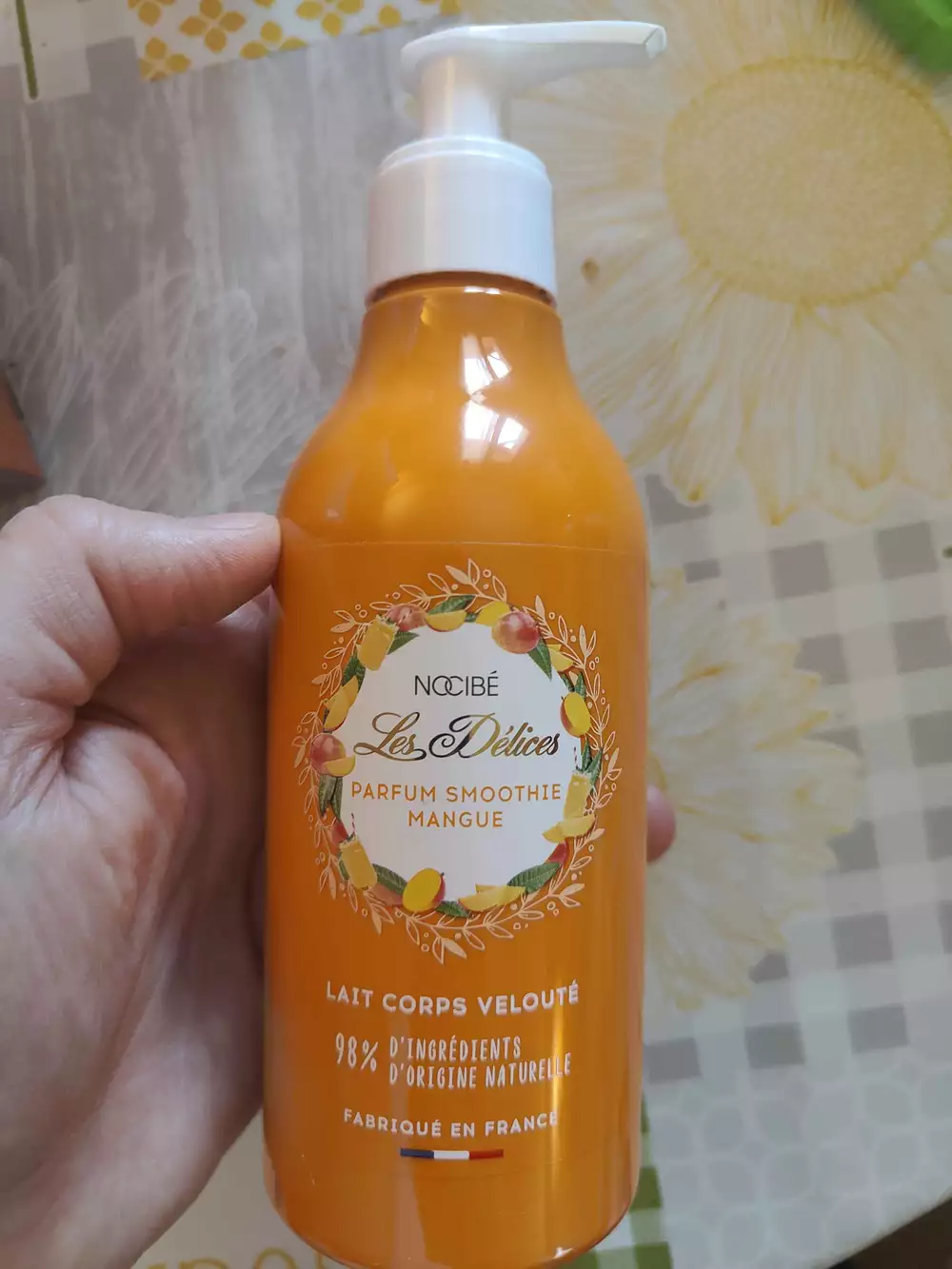 NOCIBÉ - Les délices smoothie mangue - Lait corps velouté