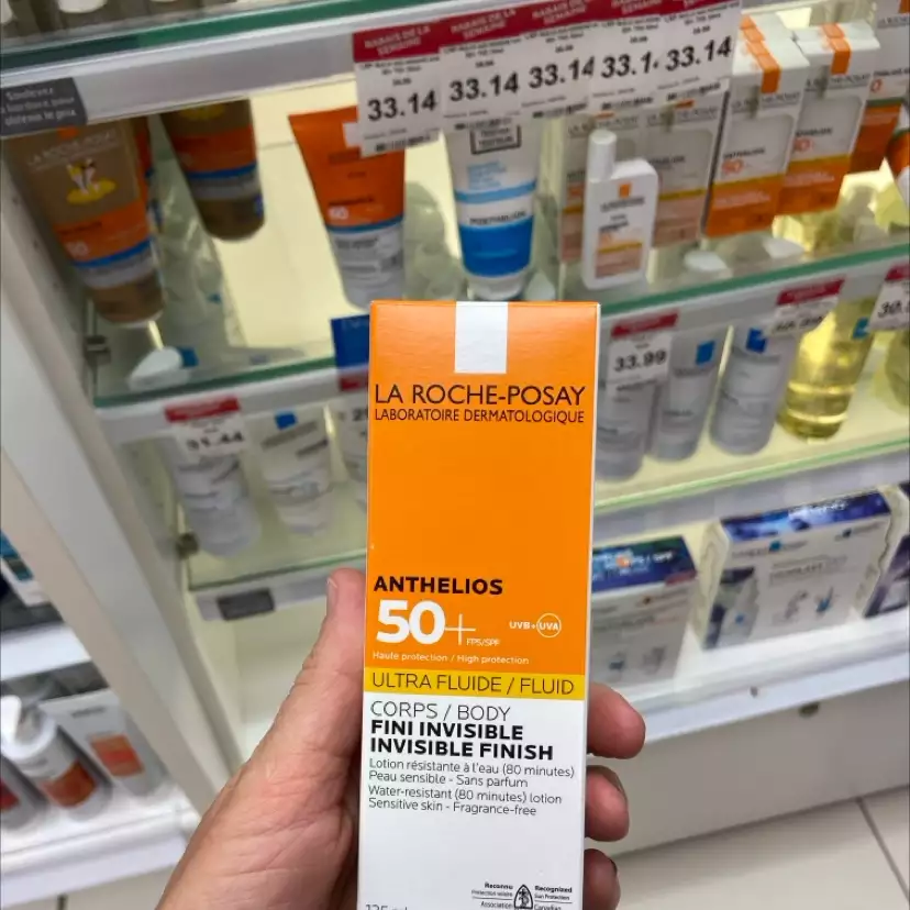 LA ROCHE-POSAY - Anthelios 50+ - Ultra fluide corps fini invisible