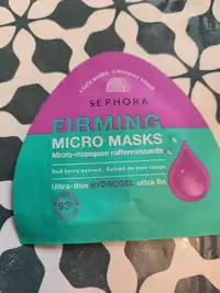 SEPHORA - Firming - Micro-masques raffermissants