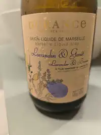 DURANCE - Lavandin & genêt - Savon liquide de Marseille