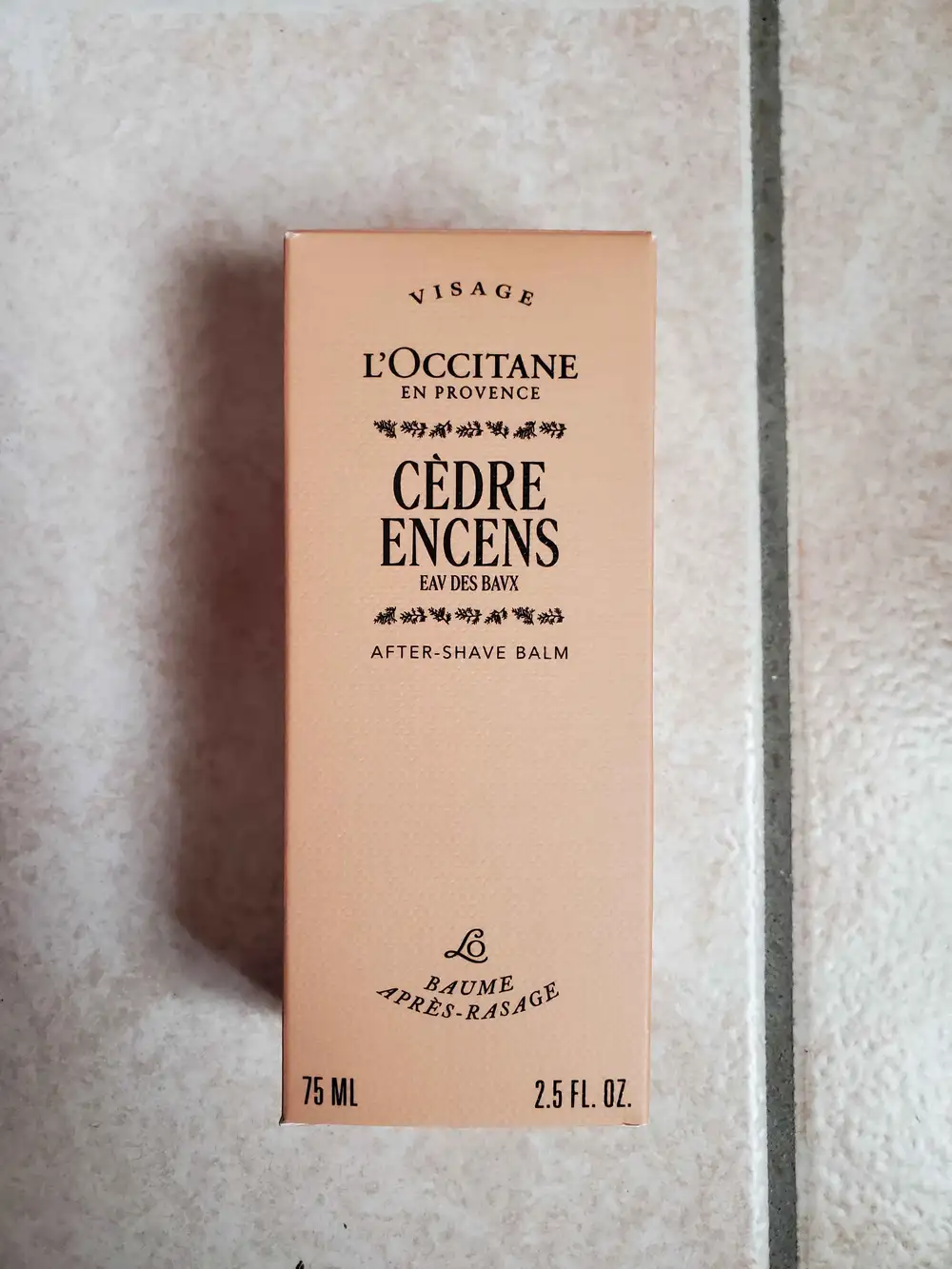 L'OCCITANE EN PROVENCE - Cèdre encens - Baume après-rasage