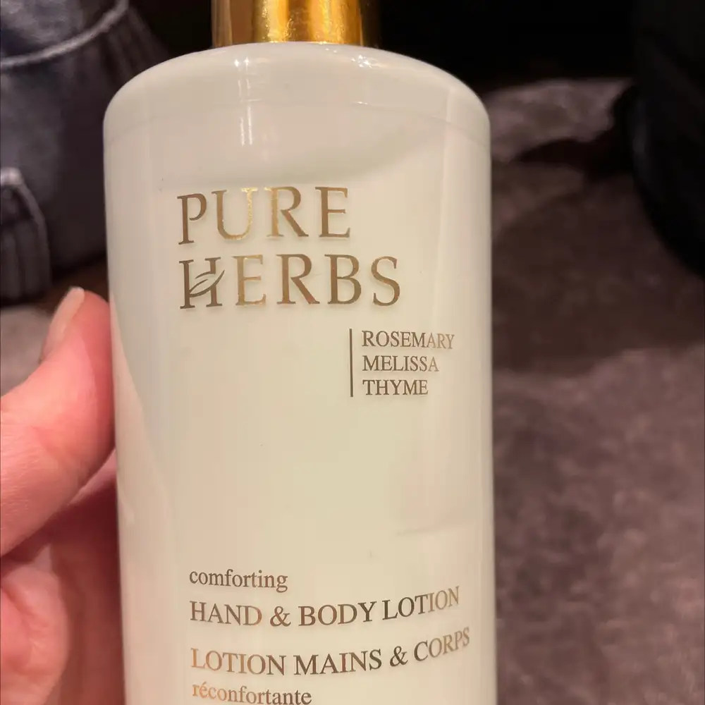 ADA COSMETICS - Pure herbs - Lotion mains et corps réconfortante