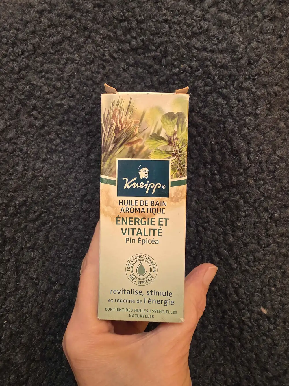 KNEIPP - Energie et vitalite - Huile de bain aromatique