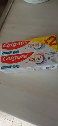 COLGATE - Total active prévention - Dentifrice