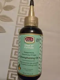 AFRICAN PRIDE - Pepermint rosemary & sage - Strengthening oil