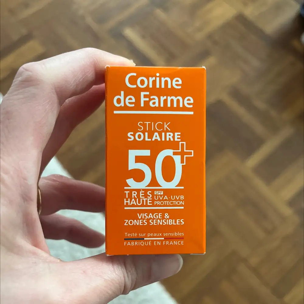 CORINE DE FARME - Stick solaire SPF50+ visage & zones sensibles