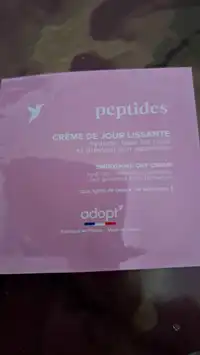 ADOPT' - Peptides - Crème de jour lissante