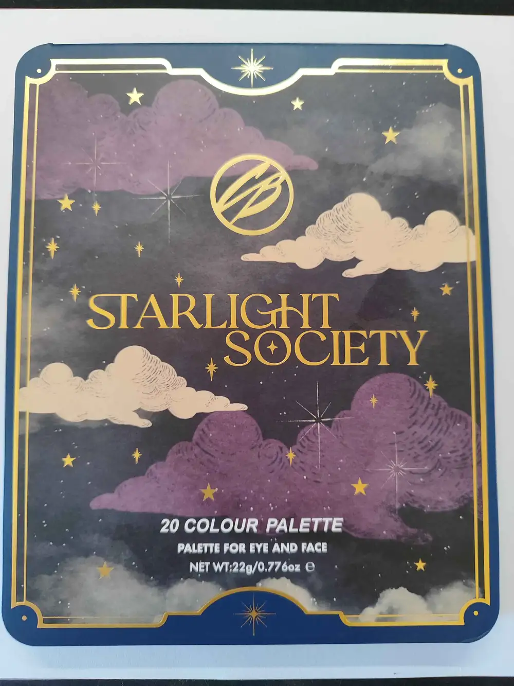 COSMIC BRUSHES - Starlight society - 20 Colour palette for eye and face