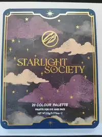 COSMIC BRUSHES - Starlight society - 20 Colour palette for eye and face