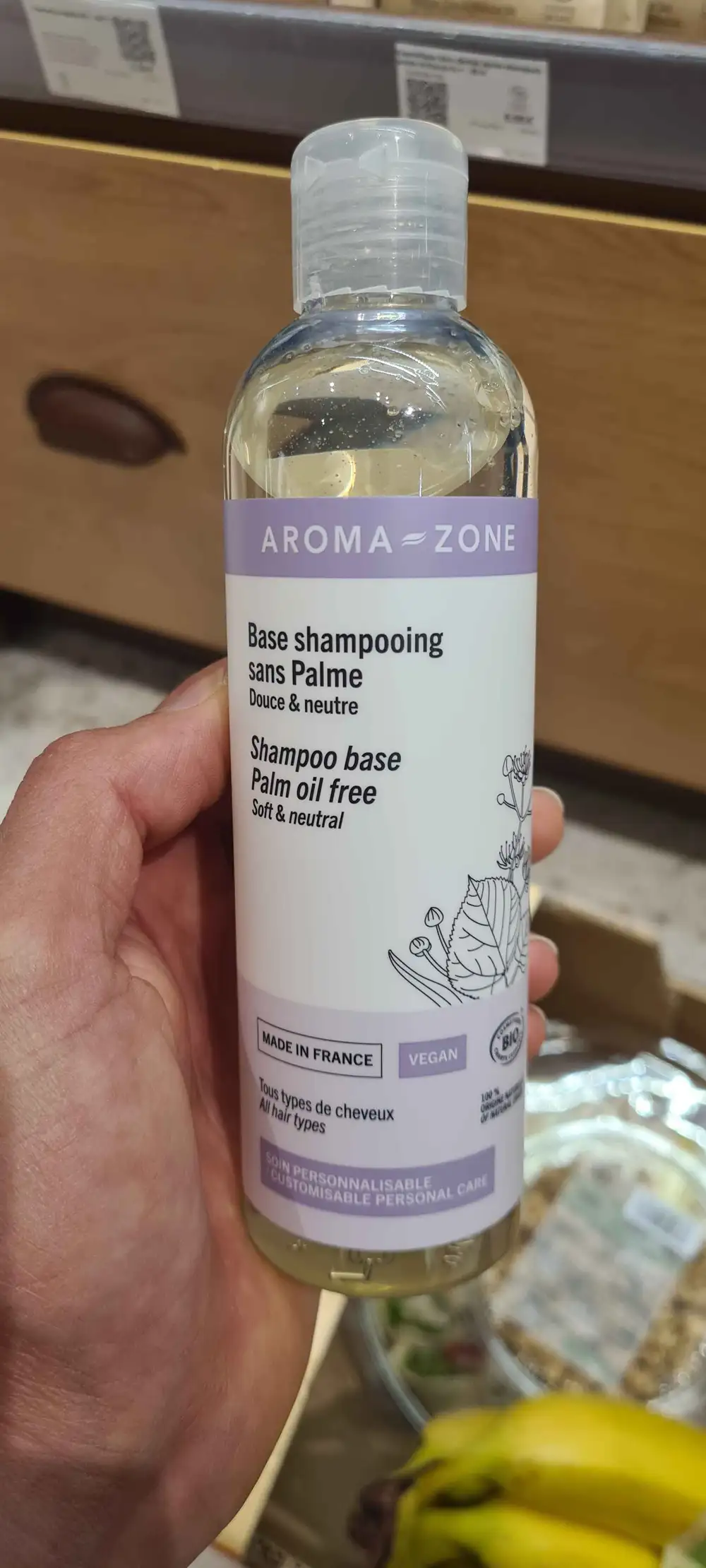 AROMA-ZONE - Base shampooing sans palme