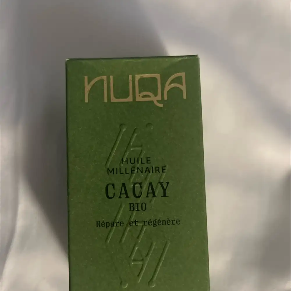 NUQA - Huile millénaire cacay bio