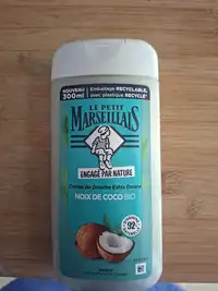 LE PETIT MARSEILLAIS - Noix de coco bio - Crème de douche extra douce