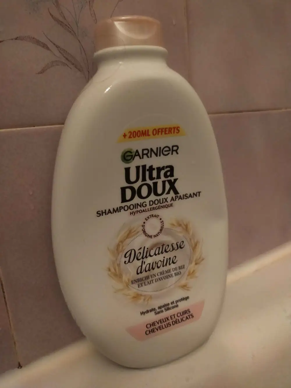 GARNIER - Ultra doux - Shampooing doux apaisant délicatesse d'avoine
