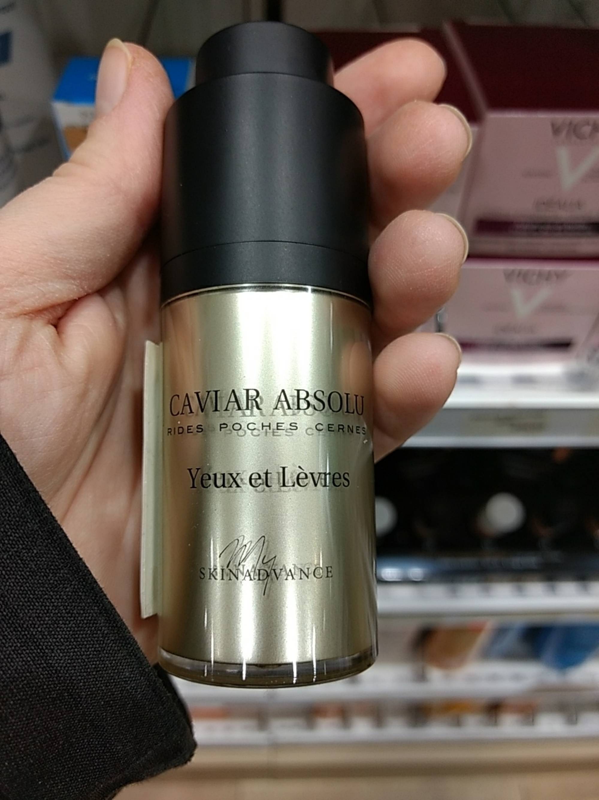 MY SKINADVANCE - Caviar absolu - Yeux et lèvres 
