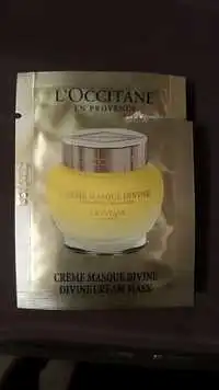 L'OCCITANE - Crème masque divine