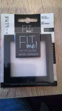 MAYBELLINE NEW YORK - Fit me! Matte + Poreless - Poudre ton sur ton matifiante