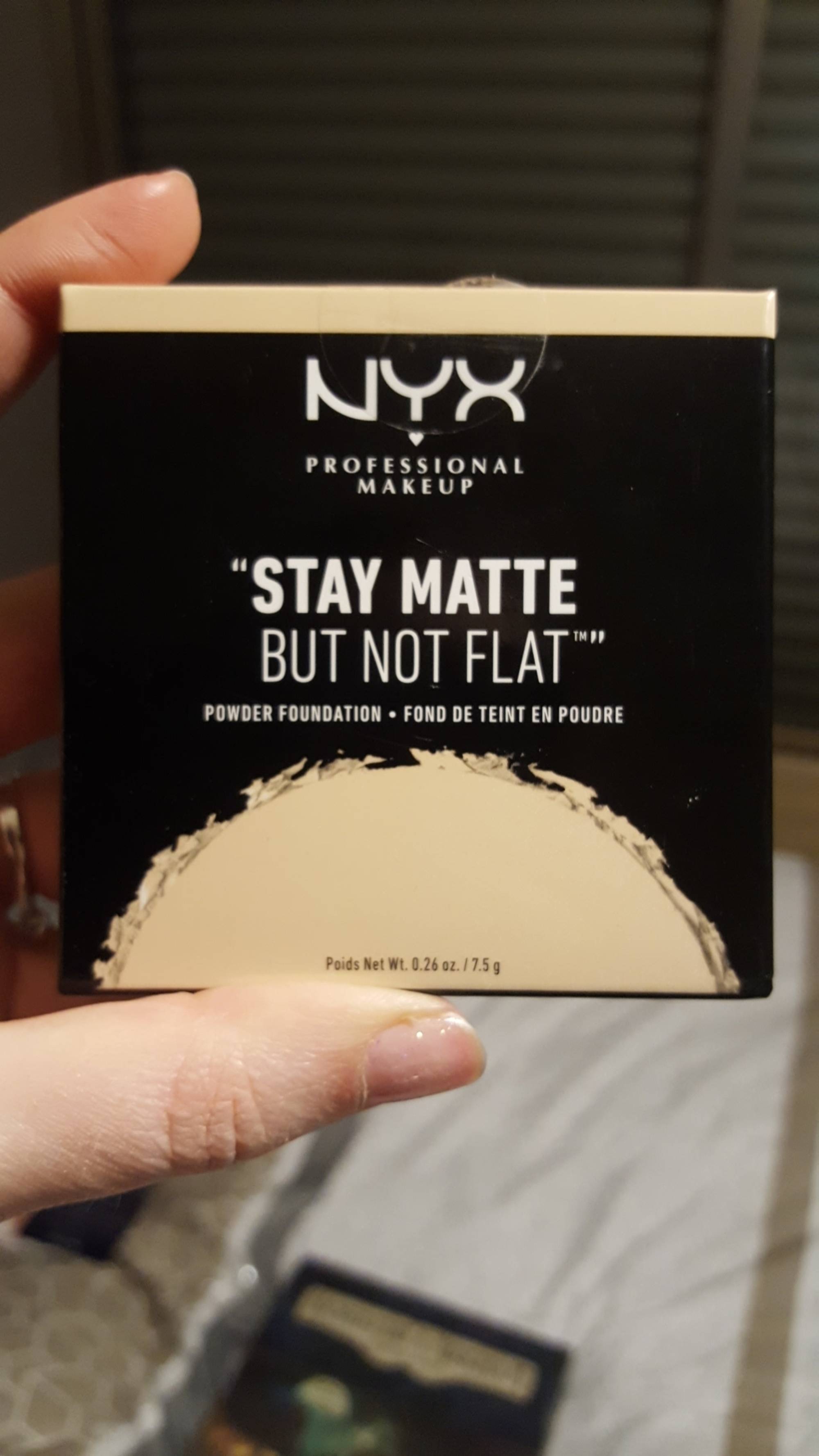 NYX - Stay matte but not flat - Fond de teint en poudre