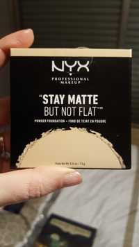 NYX - Stay matte but not flat - Fond de teint en poudre
