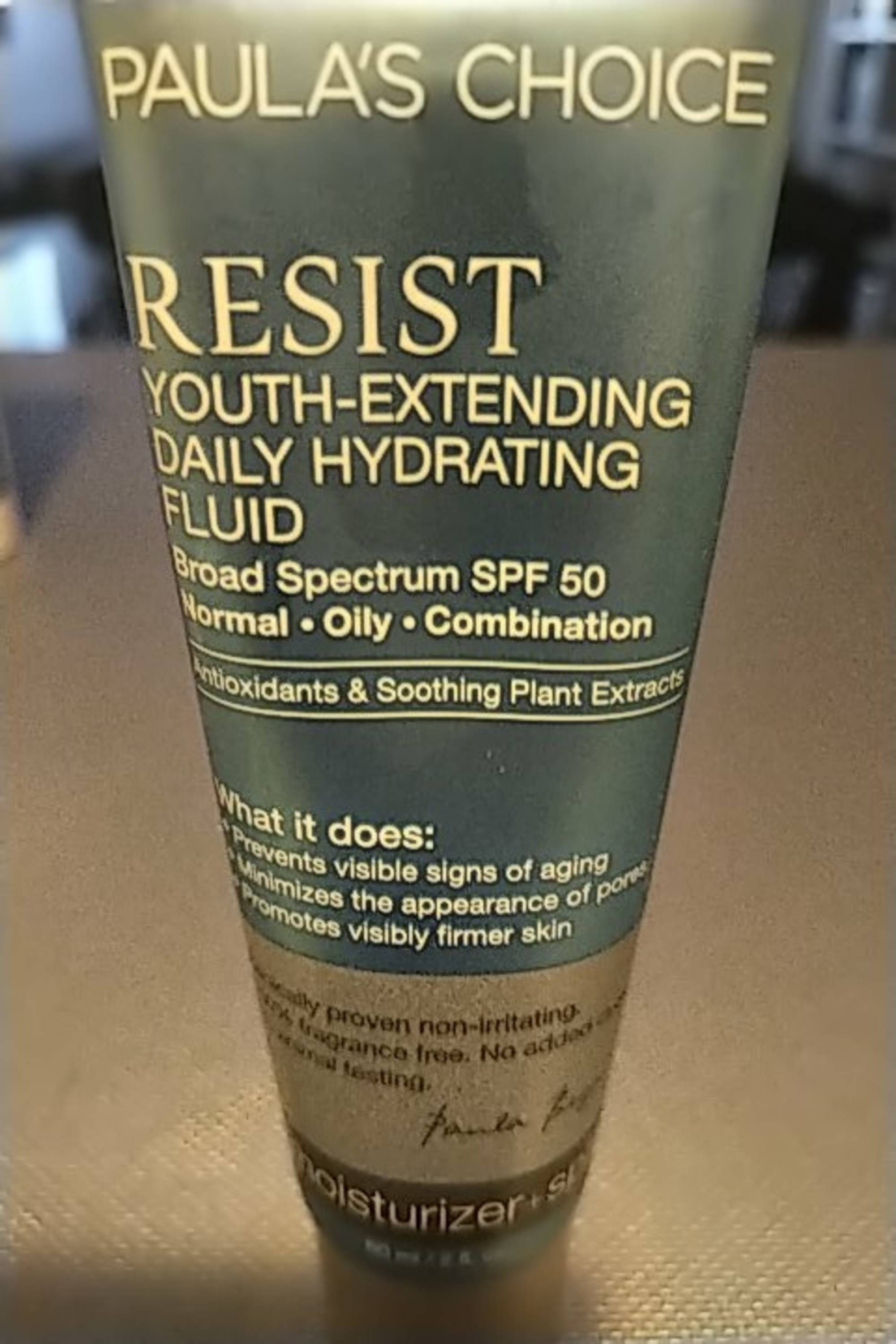 PAULA'S CHOICE - Resist Youth-extending daily hydrating fluid SPF 50 