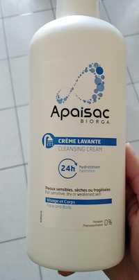 APAISAC BIORGA - Crème lavante visage et corps