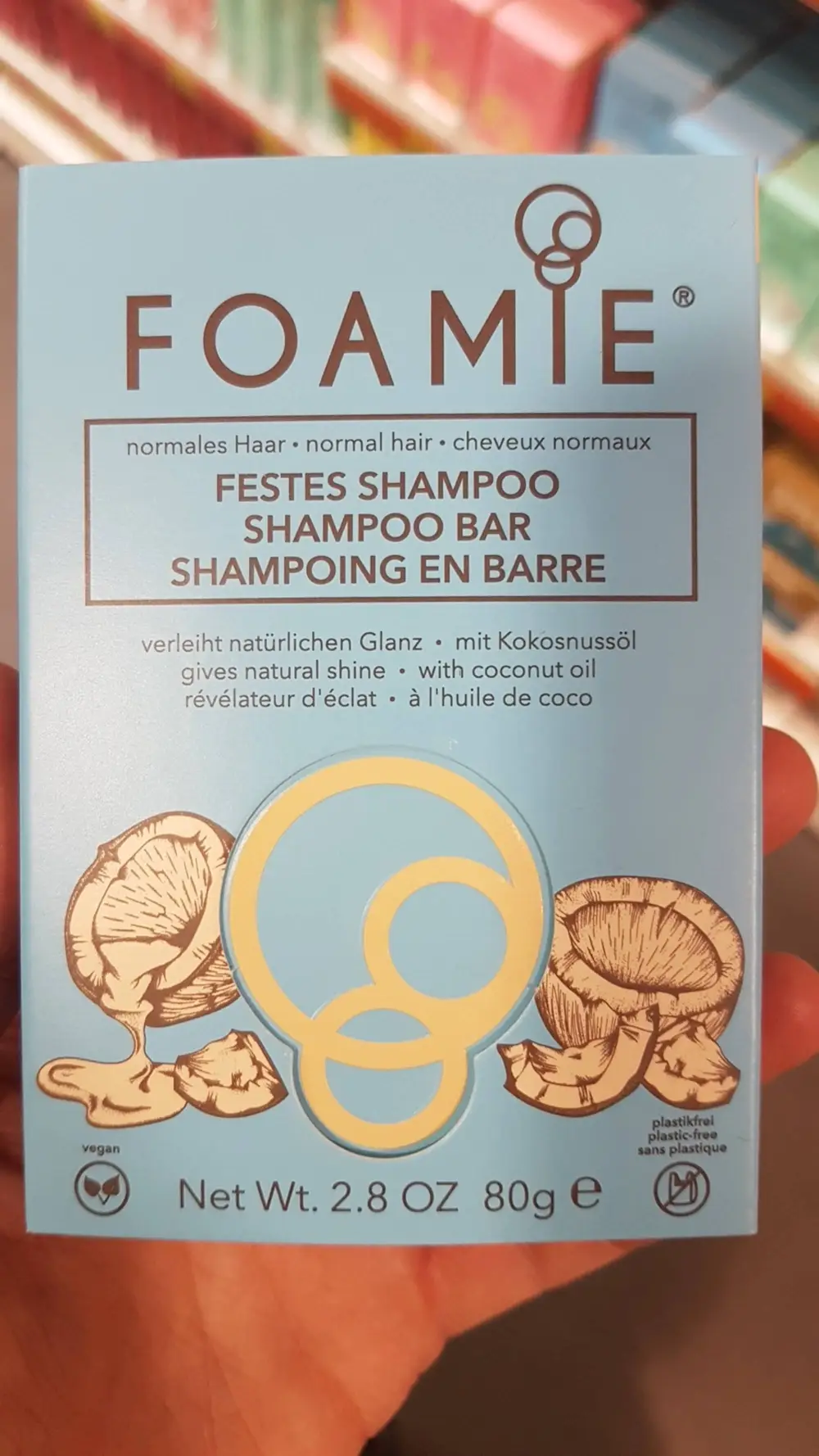 FOAMIE - Shampoing en barre