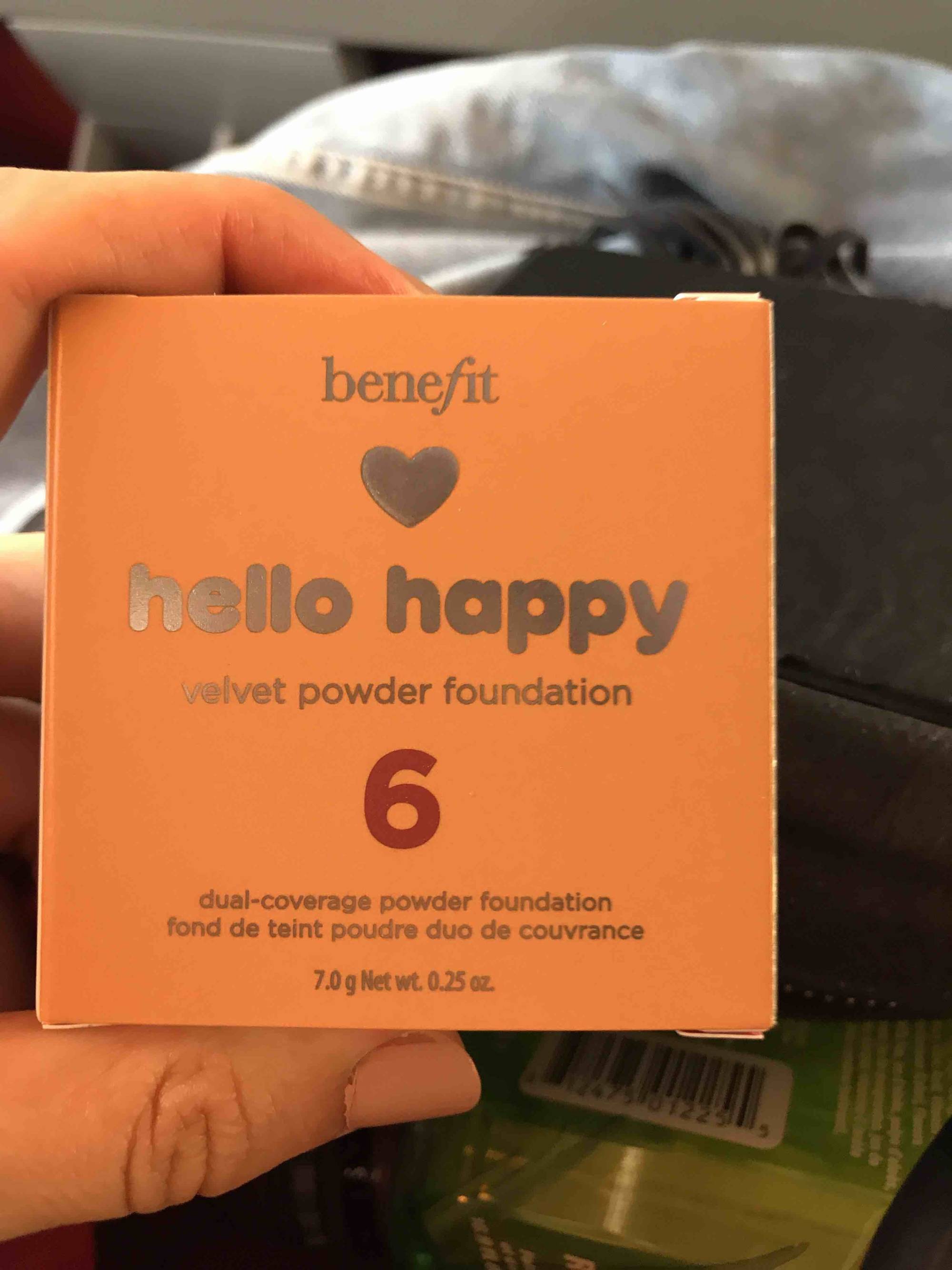 BENEFIT - Hello happy - Velvet powder foundation 6