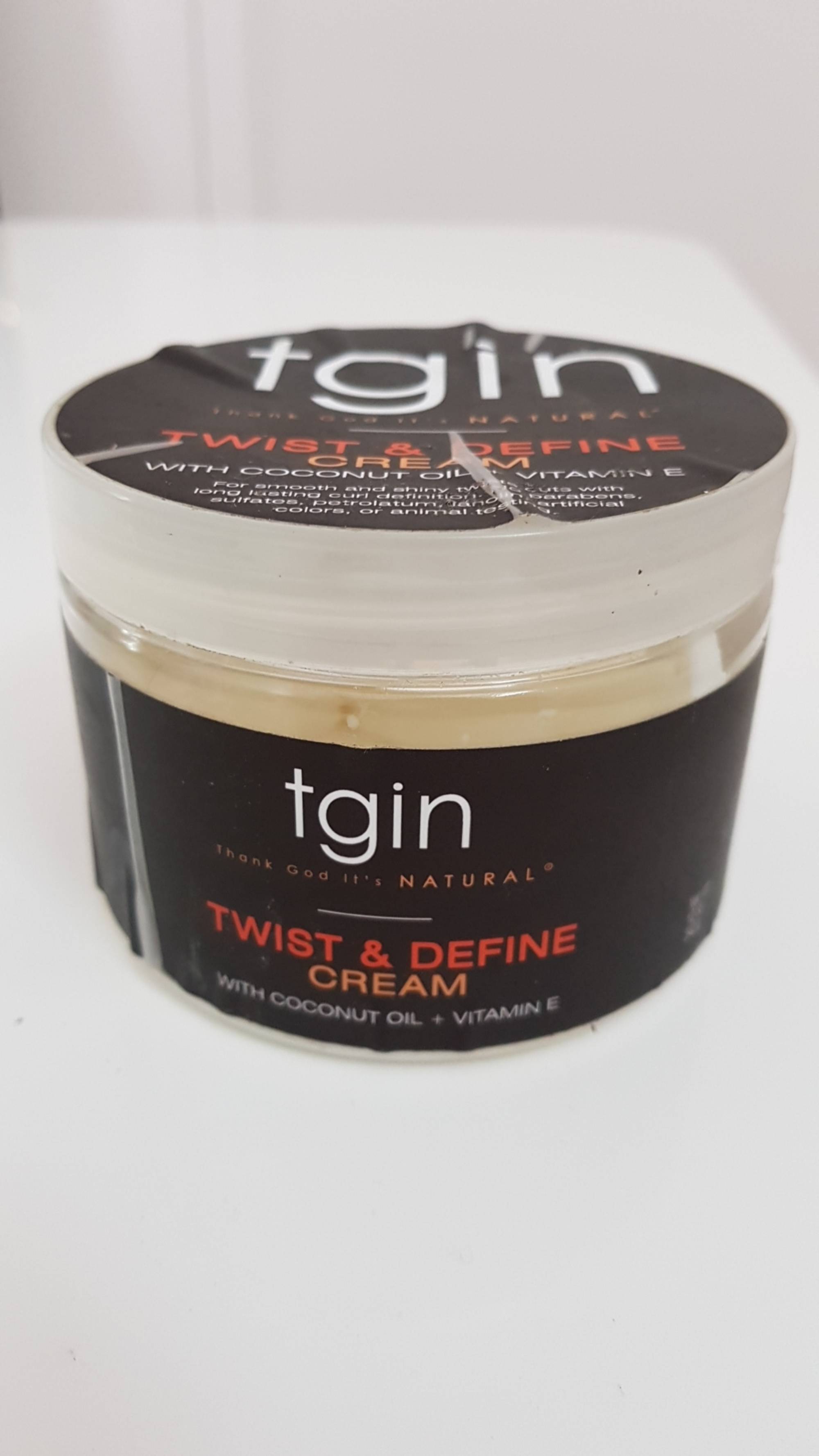 TGIN - Twist & define cream