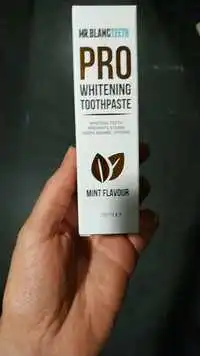 MR BLANC TEETH - Pro whitening toothpaste