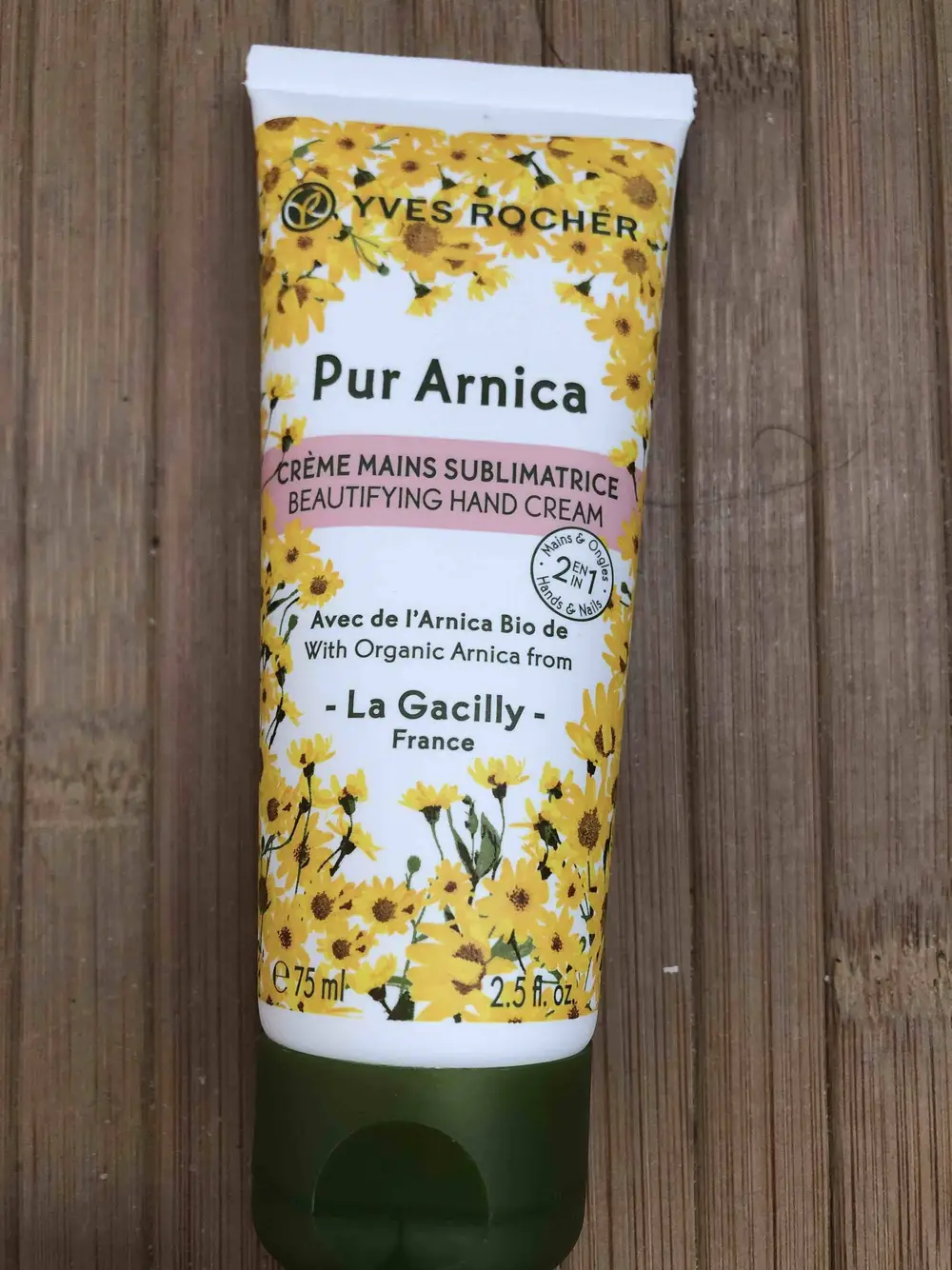 YVES ROCHER - Pur arnica - Crème mains sublimatrice 2 en 1