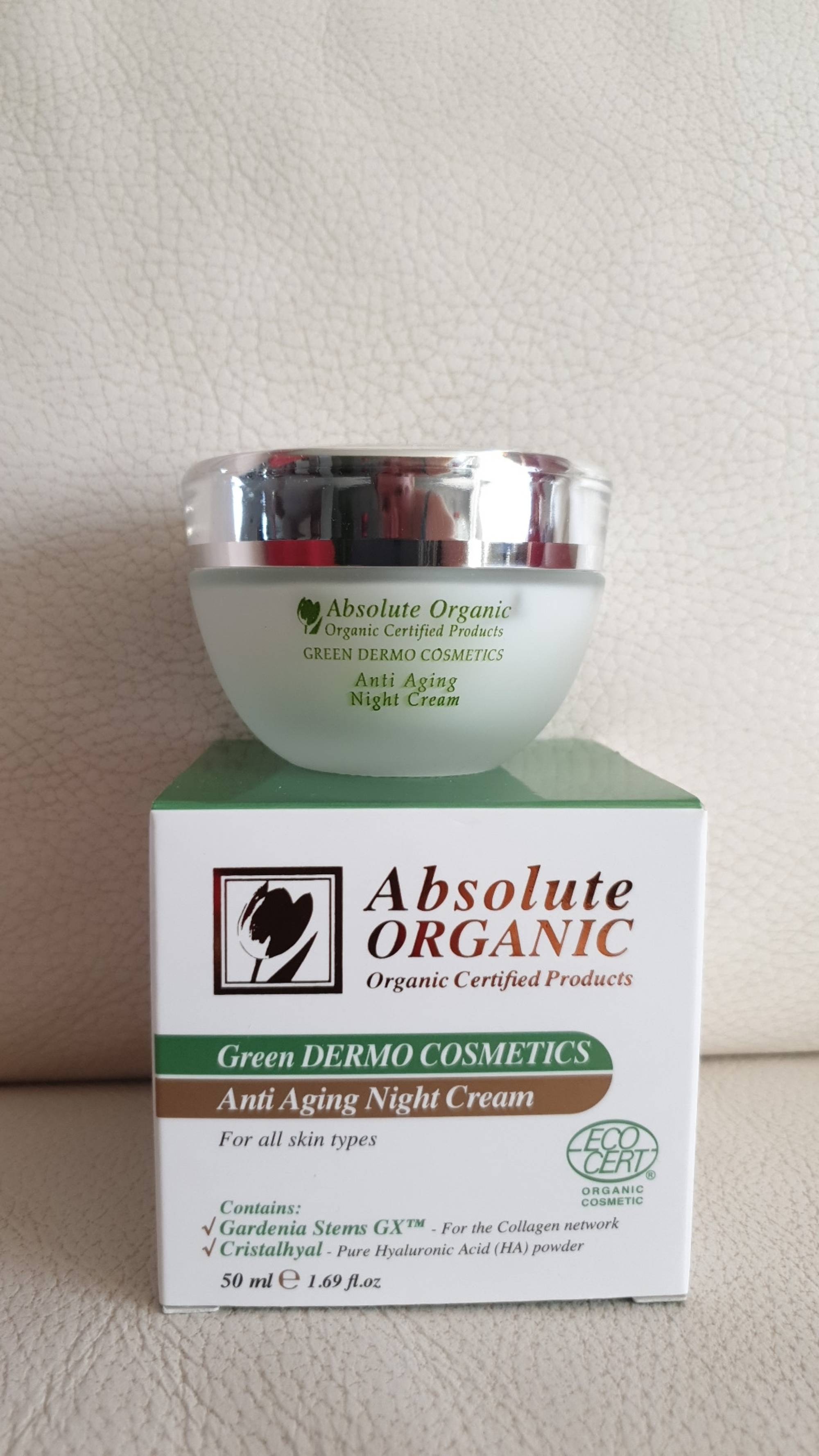 ABSOLUTE ORGANIC - Anti aging night cream