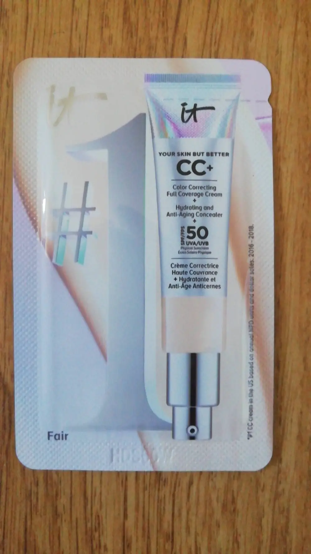 IT COSMETICS - CC+ - Crème correctrice haute couvrance SPF 50