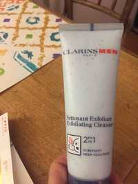 CLARINS - Men - Nettoyant exfoliant 2 en 1