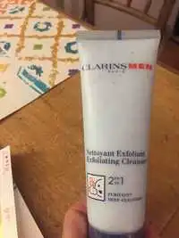 CLARINS - Men - Nettoyant exfoliant 2 en 1