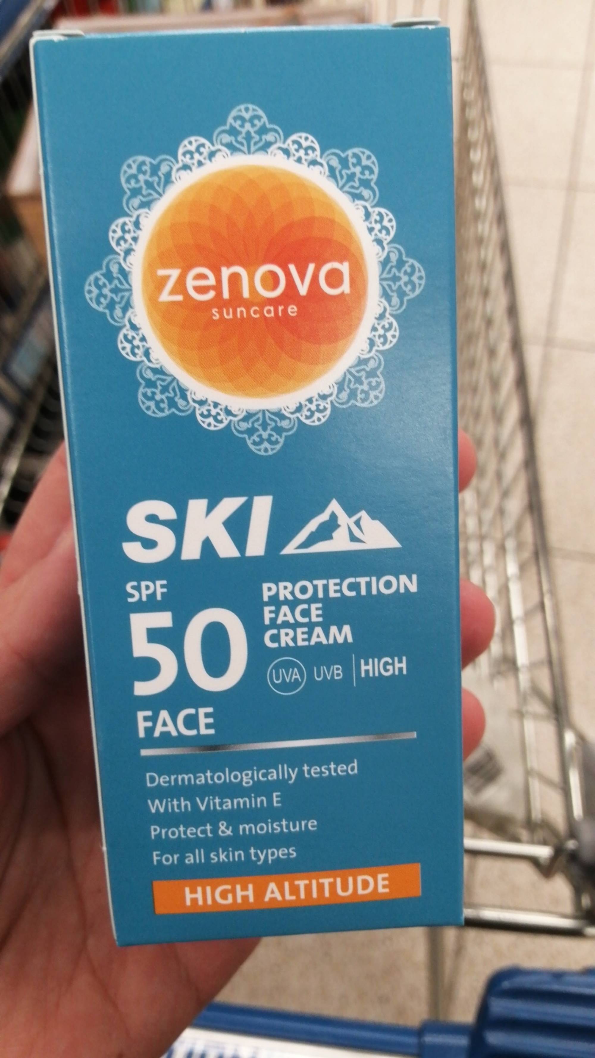 ZENOVA - Suncare - Ski protection face cream SPF 50