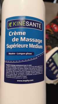 KINÉSANTÉ - Crème de Massage - Supérieur Medium