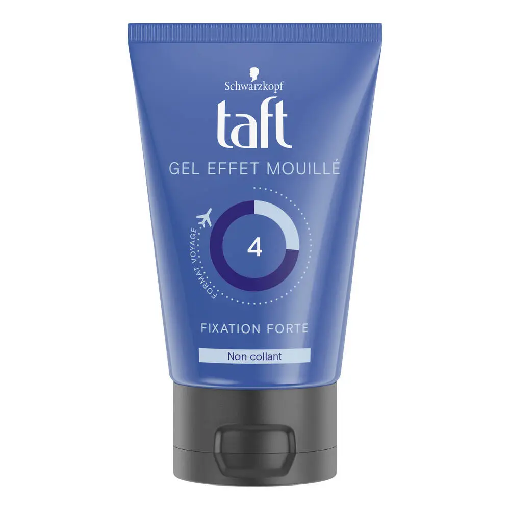 TAFT - TAFT POWER GEL TUBE EFFET MOUILLE - FORMAT NOMADE FLACON 100ML