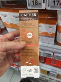 CATTIER - Crème protection solaire teintée SPF 50