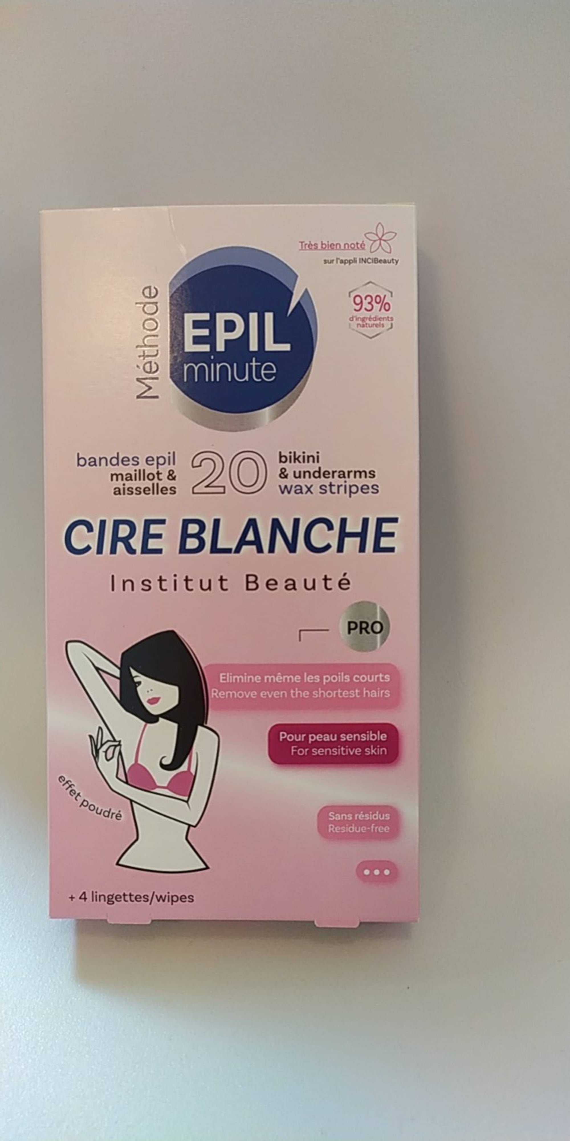 BODY'MINUTE - Epil'minute - Cire blanche
