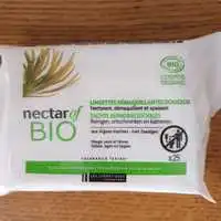 LES COSMÉTIQUES DESIGN PARIS - Nectar of Bio - Lingettes démaquillantes douceur bio