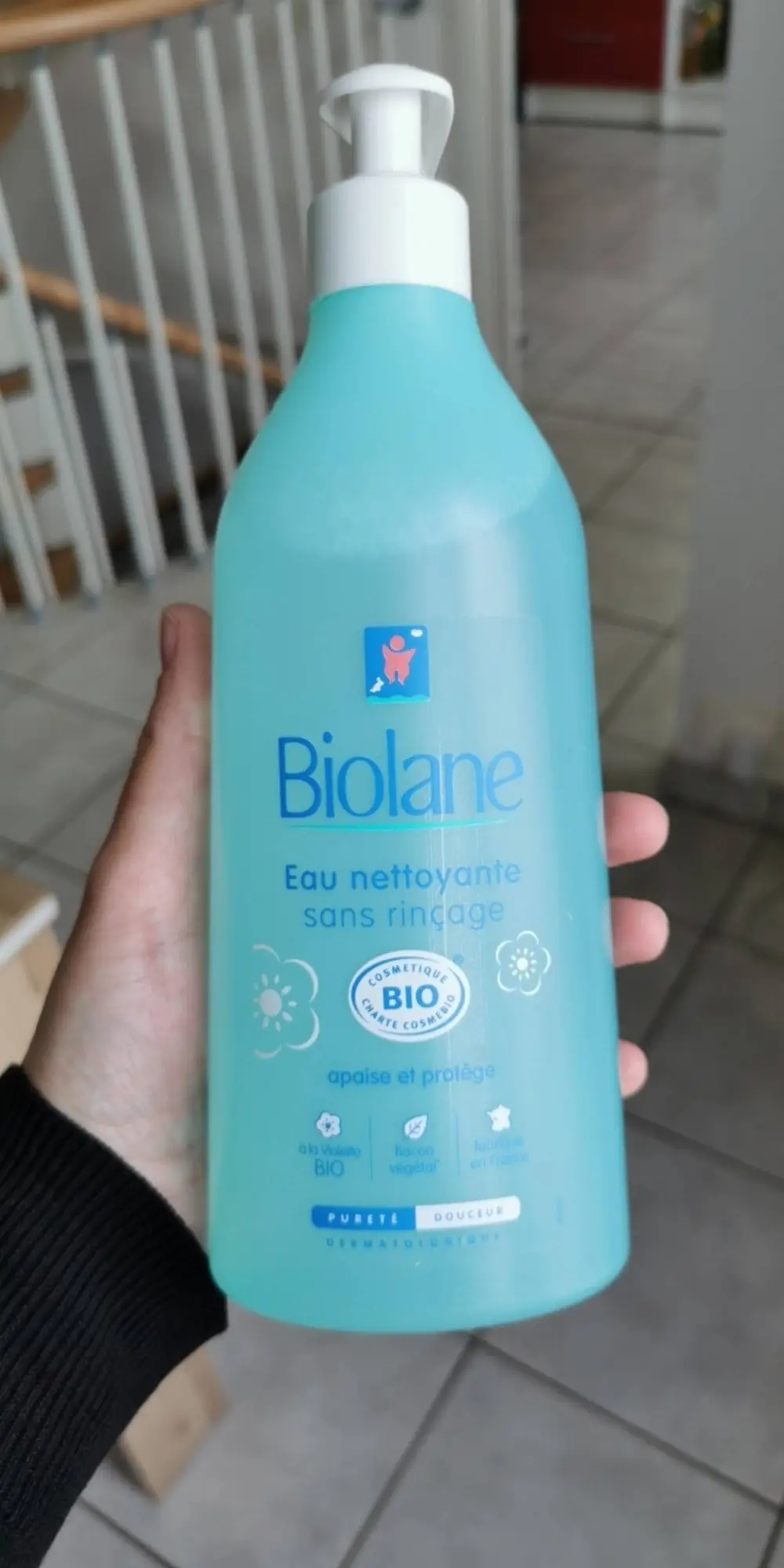 BIOLANE - Eau nettoyante sans rinçage bio