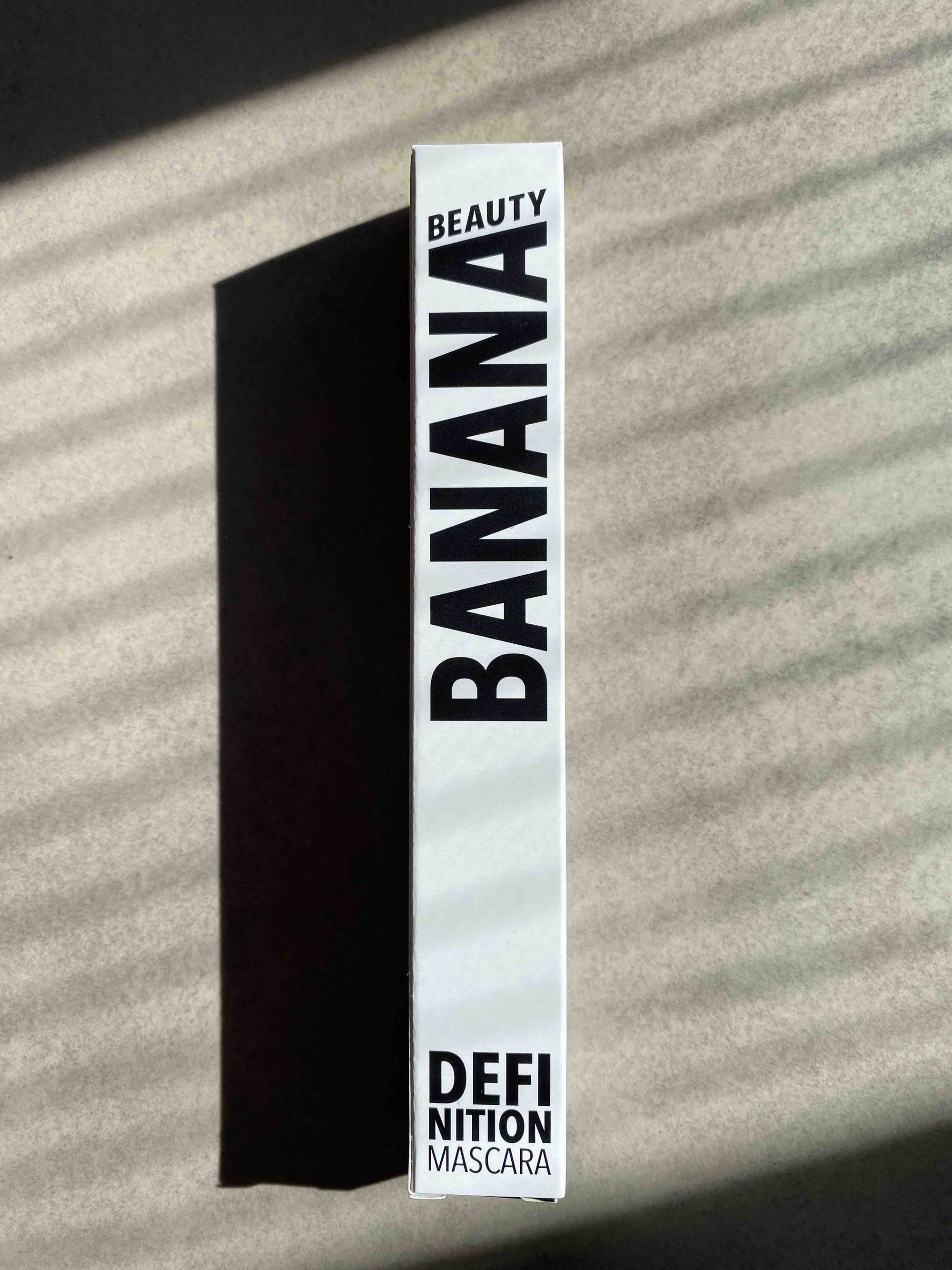 BANANA BEAUTY - Définition mascara