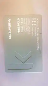 KEVIN MURPHY - Free hold - Pâte coiffante maintien moyen