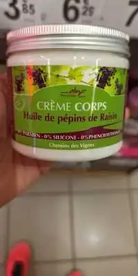 DMP DU MONDE À LA PROVENCE - Huile de pépins de Raisin - Crème corps 