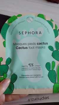 SEPHORA - Masques pieds cactus