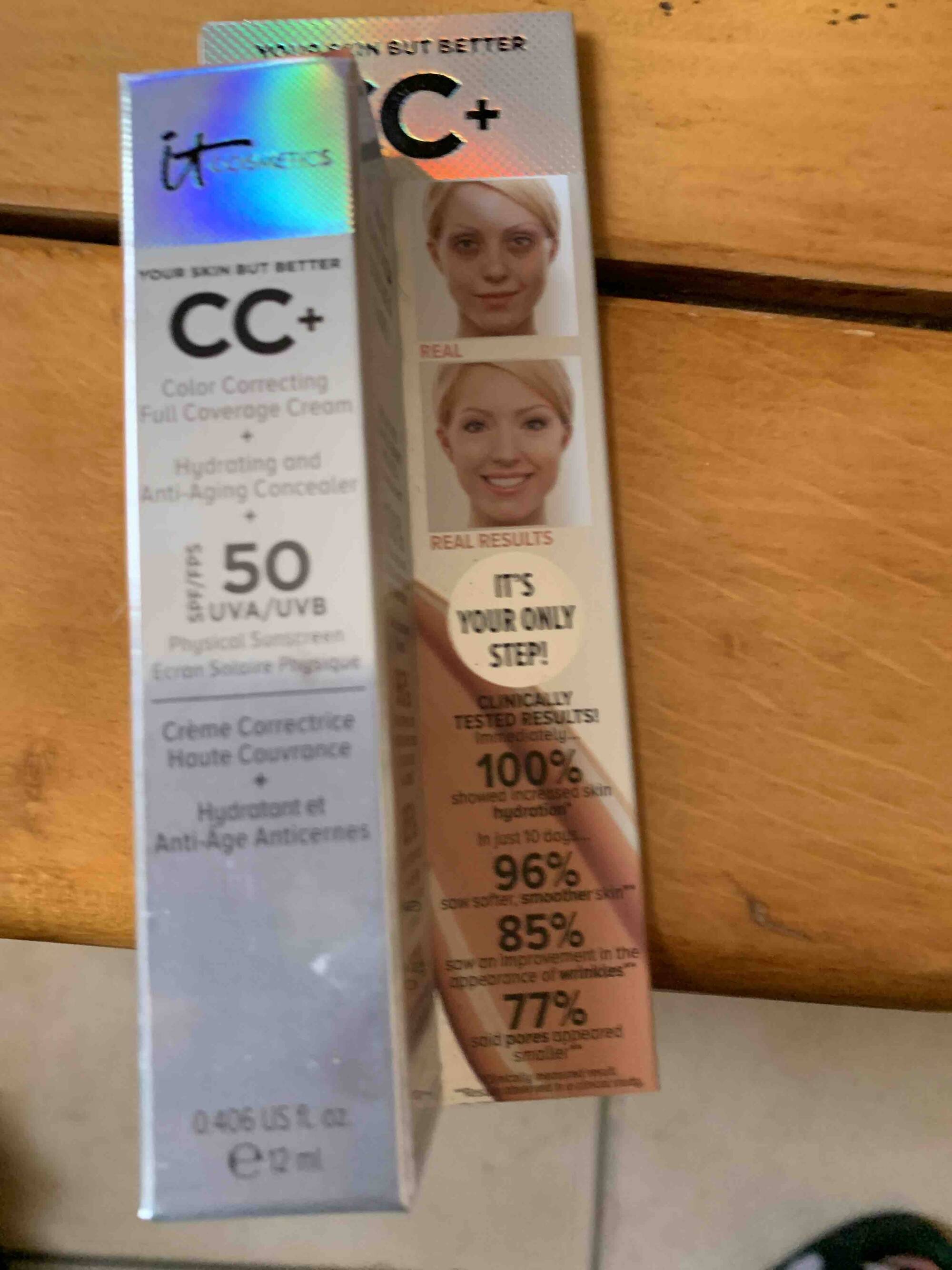 IT COSMETICS - Your skin but better - CC+ SPF 50