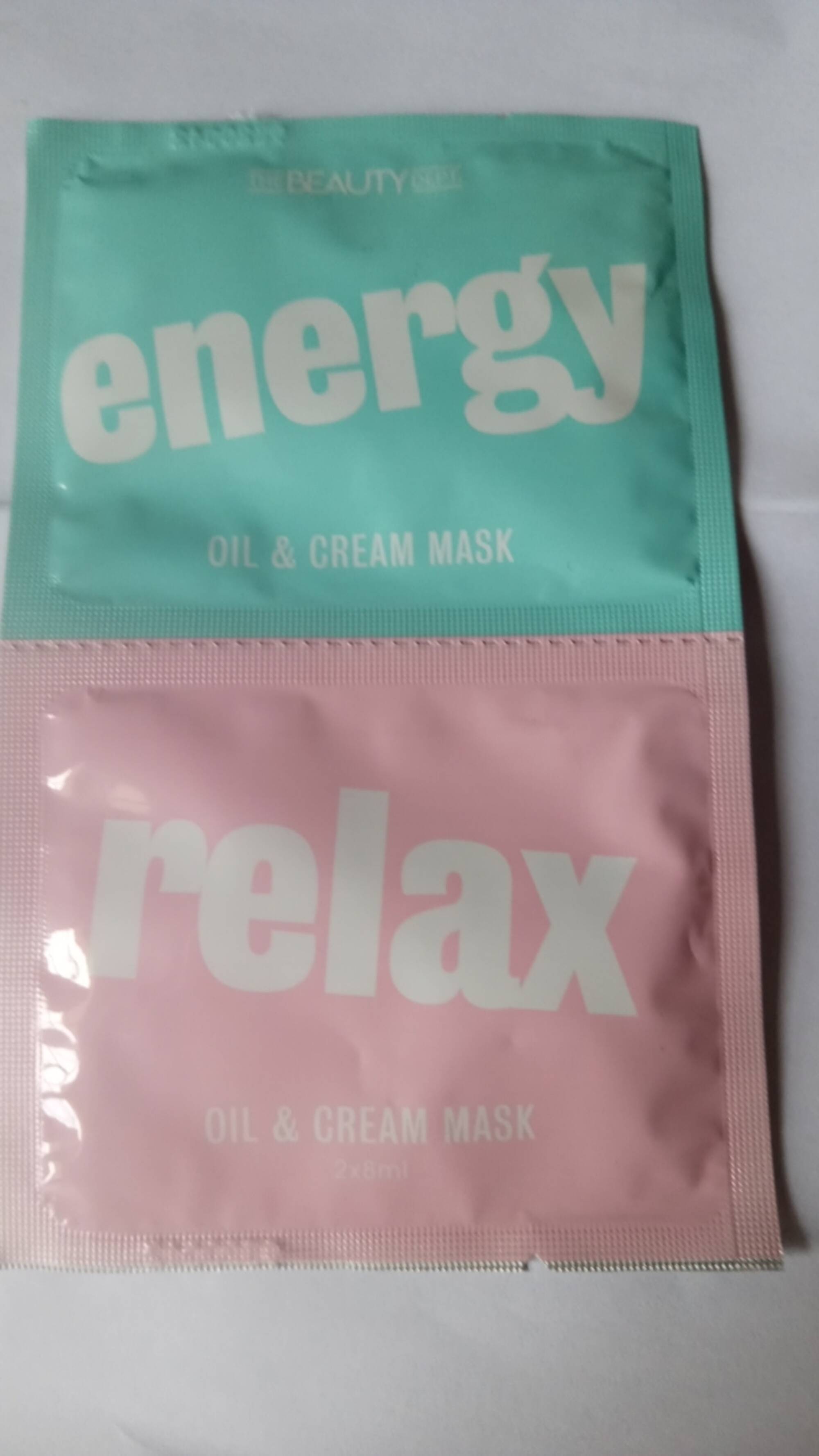 THE BEAUTY DEPT - Energy & relax -  Oil & cream mask