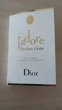 DIOR - J'adore parfum d'eau - Eau de parfum sans alcool