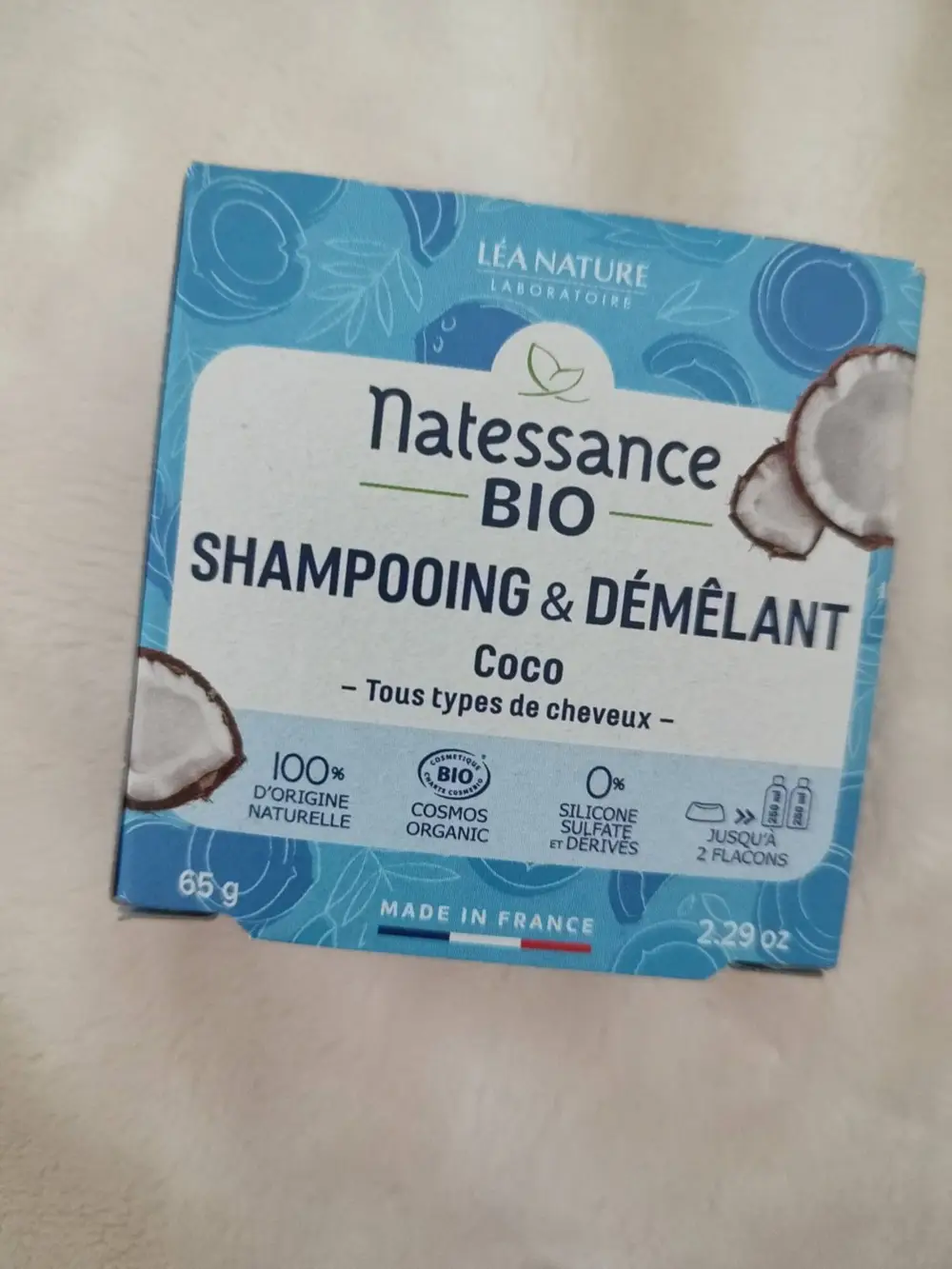 NATESSANCE - Léa Nature - Shampooing & démêlant coco